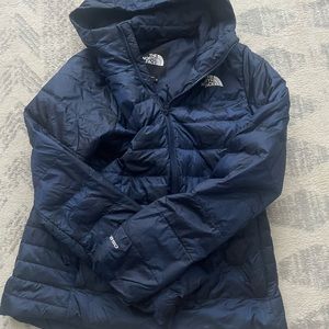Blue medium Northface puffer jacket